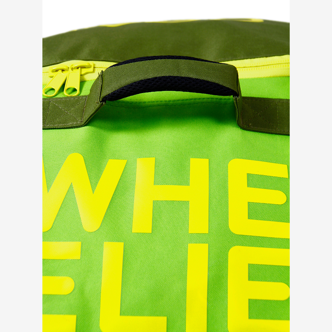 Basic Wheelie Bag Green/Lime