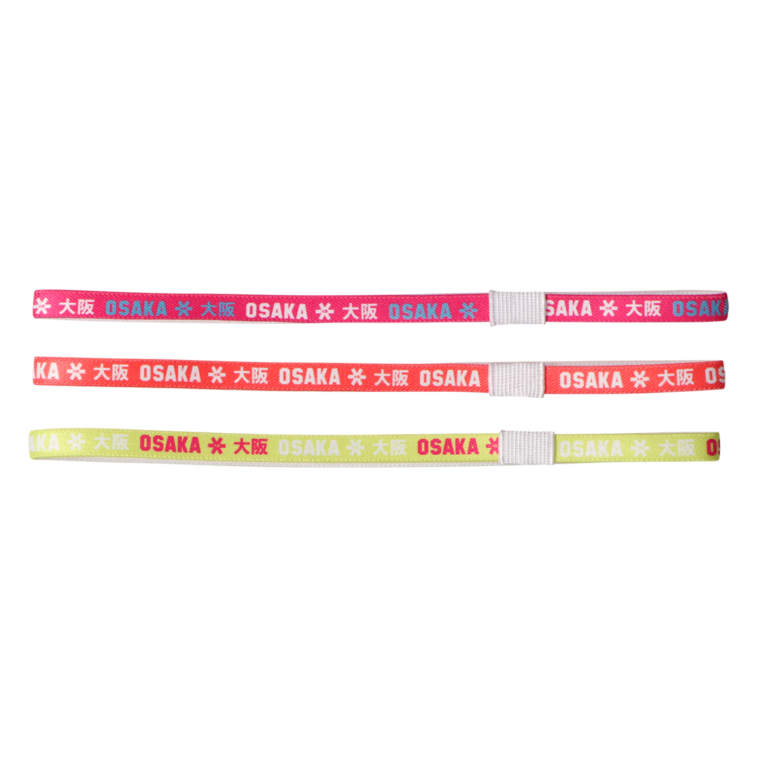 OSAKA Hockey | OSAKA Hockey Elastic Hairband Pack - Non Slip | Elastic Hairband Pack - Non Slip - Yin | Total Hockey