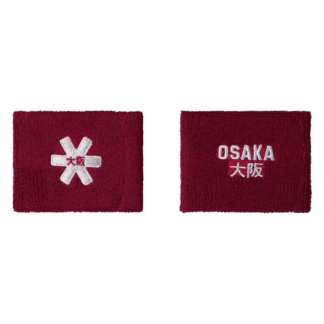 OSAKA Hockey | OSAKA Hockey Sweatband - Wristband | Sweatband - Wristband - Cherry Lacquer | Total Hockey