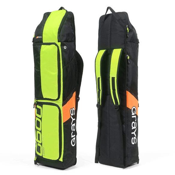 Grays | Grays G600 Kitbag | G600 Kitbag - Black/Fluo Yellow | Total Hockey