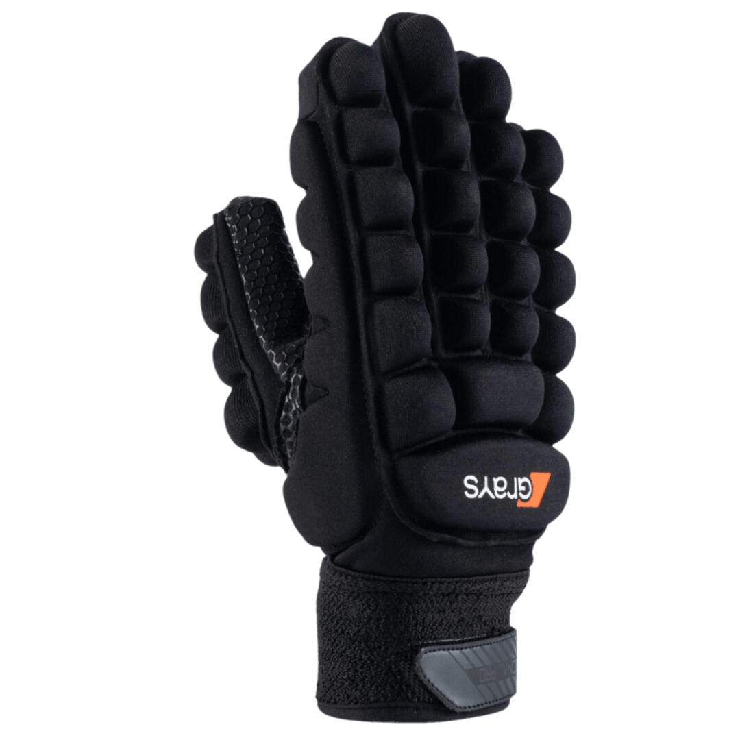 Grays | Grays International PRO Glove Right Hand | International PRO Glove Right Hand - Black / 2XSmall | Total Hockey