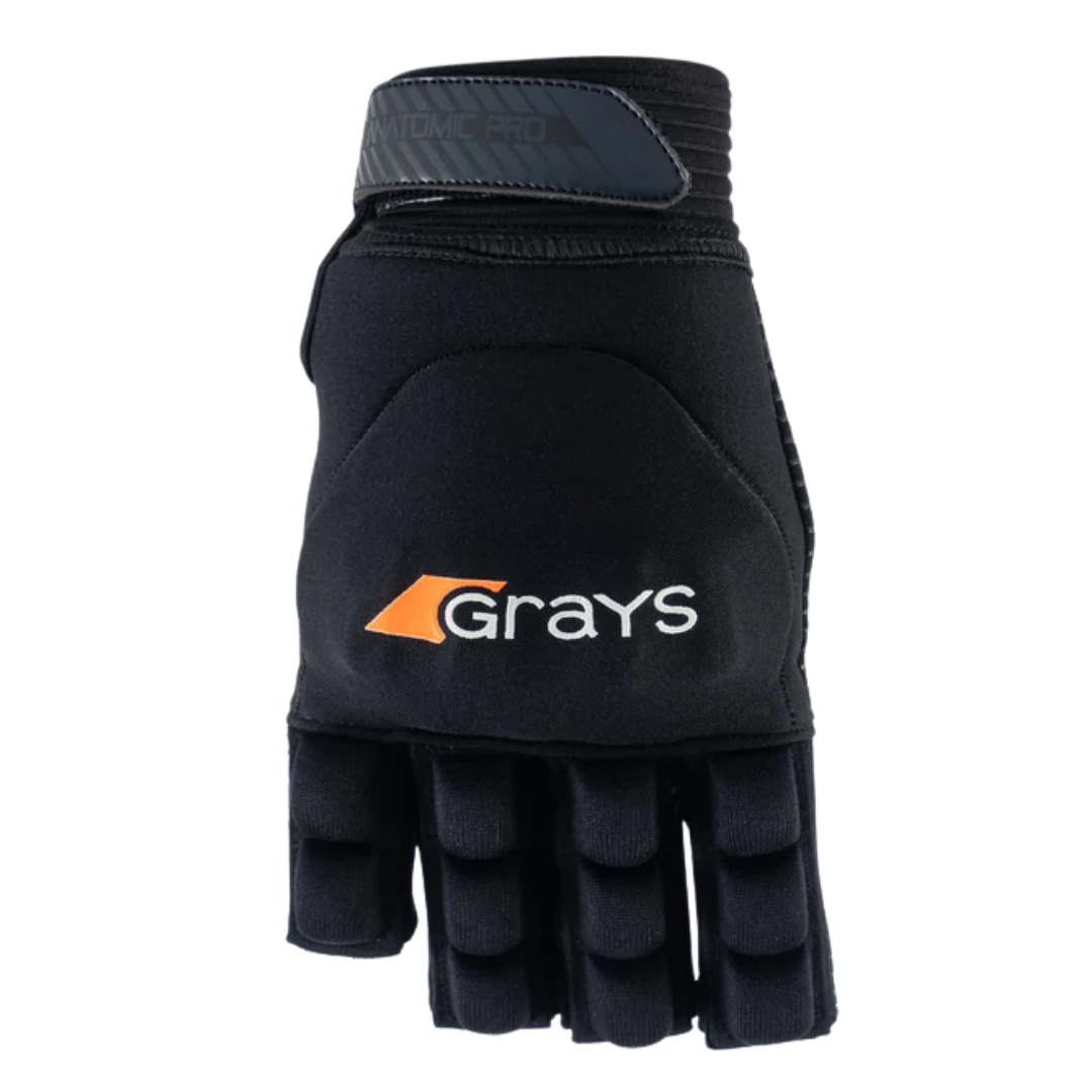 Grays | Grays Anatomic Pro Glove Left Hand | Anatomic Pro Glove Left Hand - Black / 2XSmall | Total Hockey