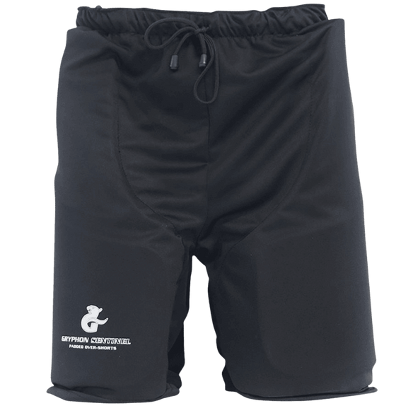 Gryphon Hockey | Gryphon Hockey Sentinel Padded Shorts | Sentinel Padded Shorts - Black / Youth | Total Hockey