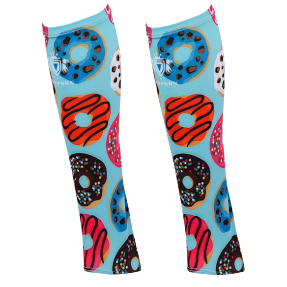 Inner Sock Without Stirrup - Blue Domuts