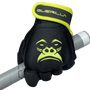 Guerilla | Guerilla Blackback Glove Left Hand | Blackback Glove Left Hand - Black/Yellow / 2XSmall | Total Hockey
