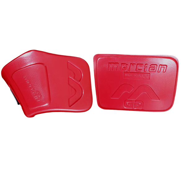 Mercian Hockey | Mercian Hockey Genesis 1 Deflectors | Genesis 1 Deflectors - Red / One Set | Total Hockey