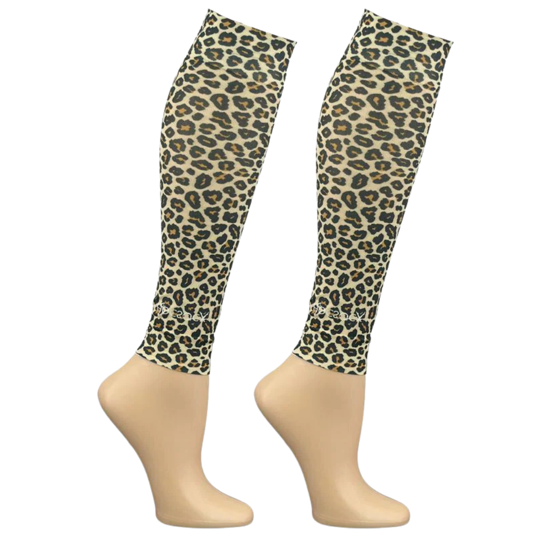 Footless Leopard Leg Sleeve