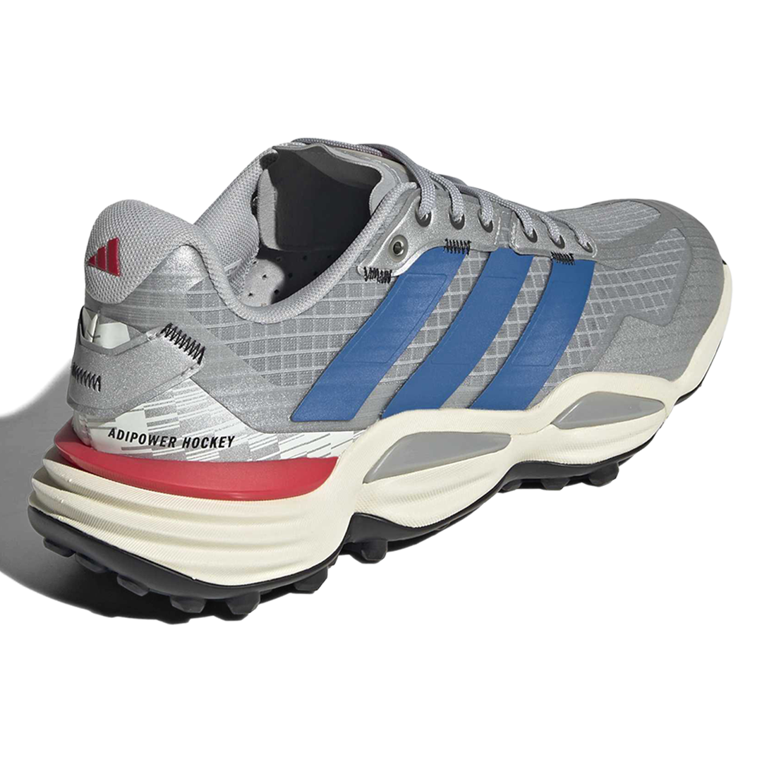 Adipower Hockey 4 Silver Met/Bright Royal (2026)