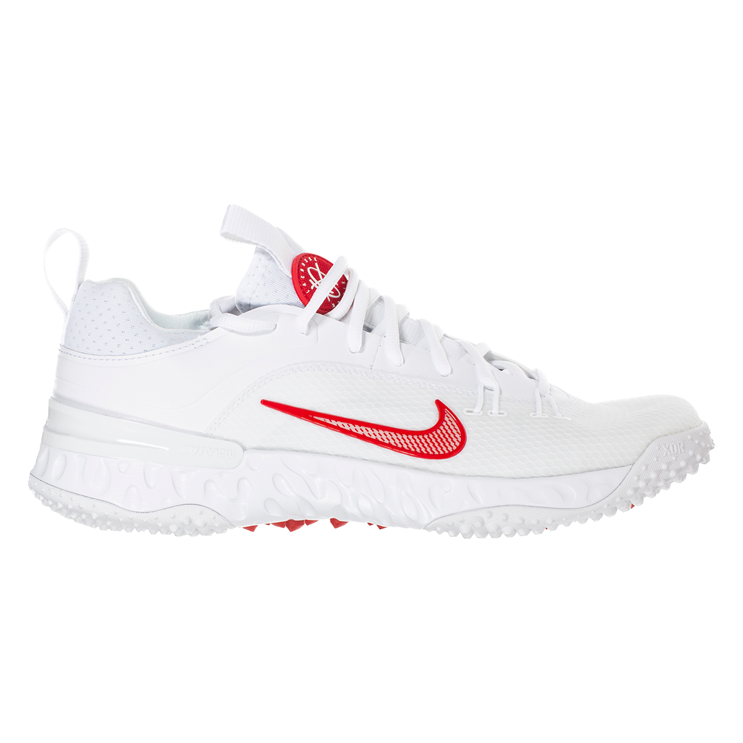 Huarache 9 Elite Turf LAX - White/University Red