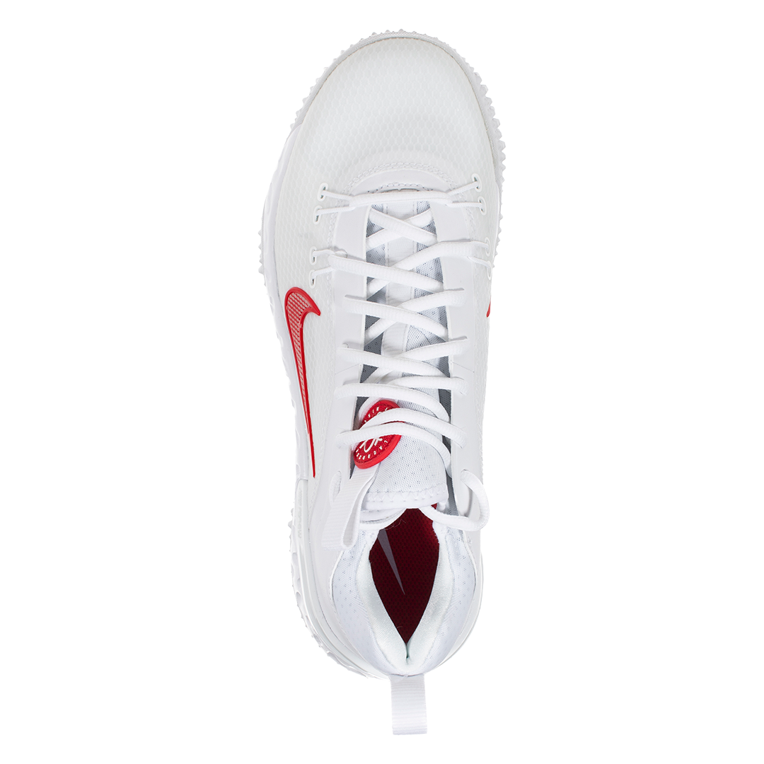 Huarache 9 Elite Turf LAX - White/University Red