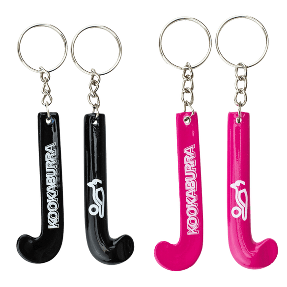 Kookaburra Hockey | Kookaburra Hockey Key Ring | Key Ring - Black | Total Hockey
