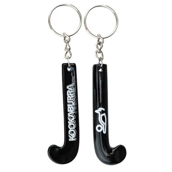 Kookaburra Hockey | Kookaburra Hockey Key Ring | Key Ring - Black | Total Hockey