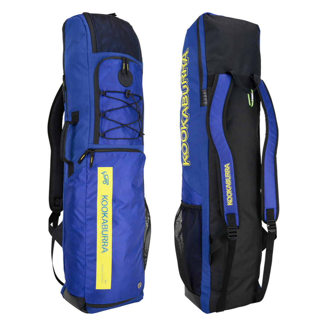 Sac De Hockey Kookaburra Axis 45L - Pour 4 Bâtons - Poches Multiples - Bandoulière Confort - Bleu - 7