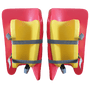 Mercian Hockey | Mercian Hockey Genesis 1 Legguards | Genesis 1 Legguards - Red / Medium | Total Hockey