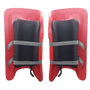 Mercian Hockey | Mercian Hockey Elite Legguards | Elite Legguards - Red / Medium | Total Hockey