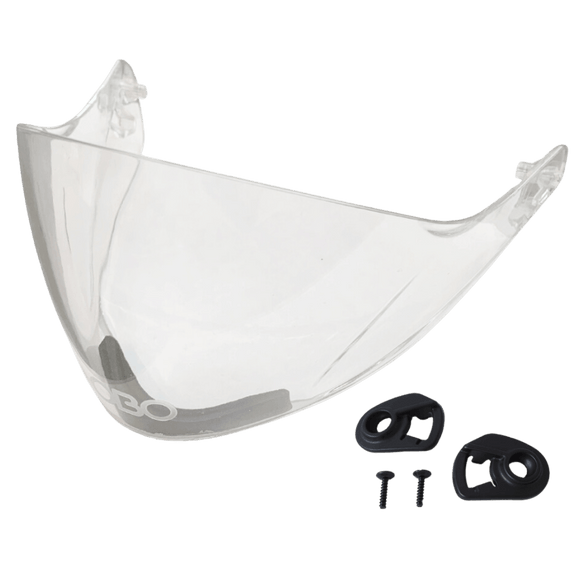 OBO | OBO ABS Throat Guard | ABS Throat Guard - Clear | Total Hockey
