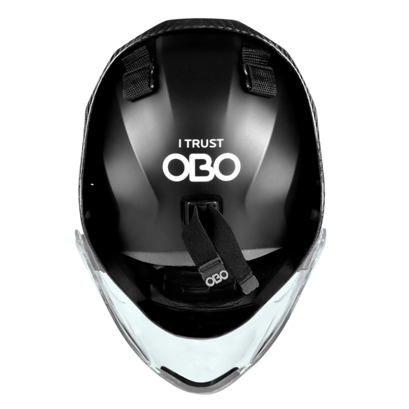 CARBON Helmet with Throat Guard