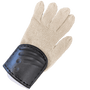 OBO | OBO Cotton Left Hand Inner Glove with Pad | Cotton Left Hand Inner Glove with Pad - Black / One Size | Total Hockey