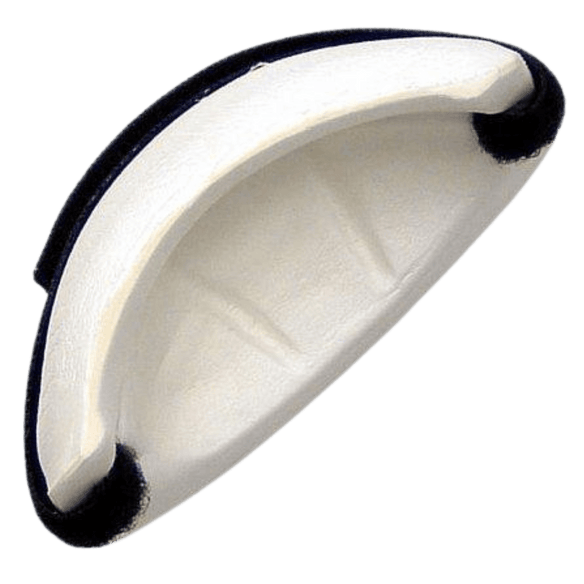 OBO | OBO Helmet Replacement Chin Cup | Helmet Replacement Chin Cup - Black/White / One Size | Total Hockey
