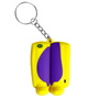 OBO | OBO OBO Key Rings | OBO Key Rings - Yellow Wing / Purple | Total Hockey