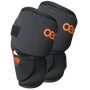 OBO | OBO Knee Protectors | Knee Protectors - Black/Orange / One Size | Total Hockey