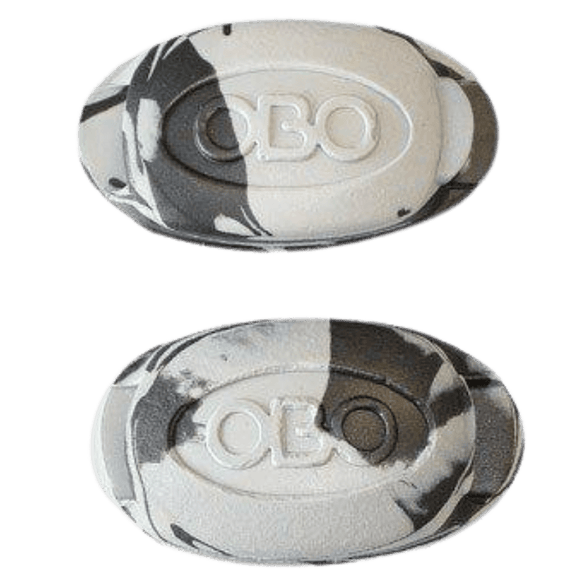 OBO | OBO Legguard Comfort Pads | Legguard Comfort Pads - Grey / Set of 2 | Total Hockey