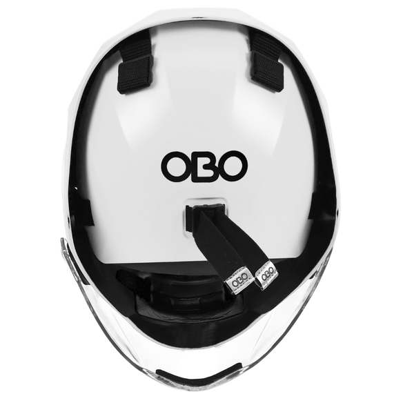 ABS Helmet White with Throat Guard