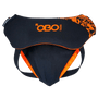 OBO | OBO CLOUD Guard Male Groin | CLOUD Guard Male Groin - Black/Orange / One Size | Total Hockey
