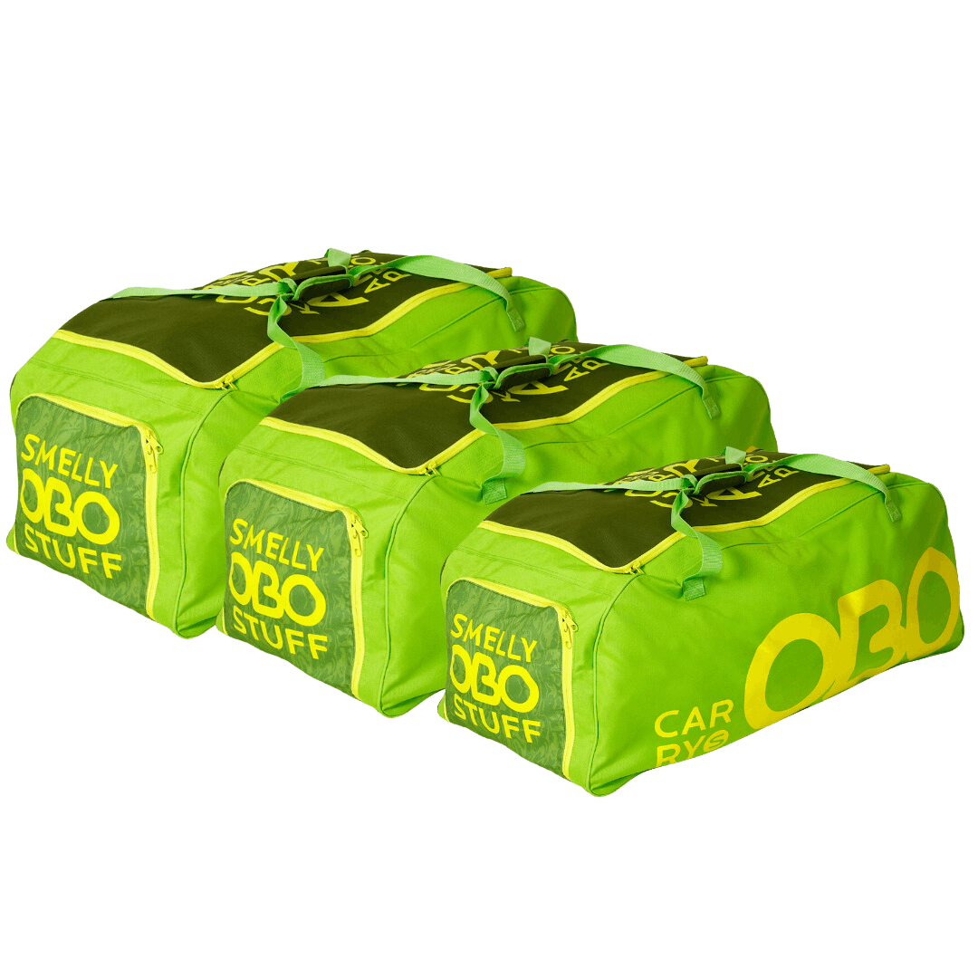 OBO | OBO Carry Bag Green/Lime | Carry Bag Green/Lime - Green/Lime / Small | Total Hockey