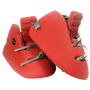 OBO | OBO Hi REBOUND Red Kickers | Hi REBOUND Red Kickers - Medium | Total Hockey