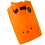 OBO | OBO ROBO PLUS Hand Protector Left Orange | ROBO PLUS Hand Protector Left Orange - Orange / Medium | Total Hockey