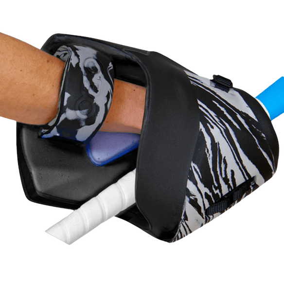 OBO | OBO ROBO PLUS Hand Protector Right Black | ROBO PLUS Hand Protector Right Black - Black / Medium | Total Hockey