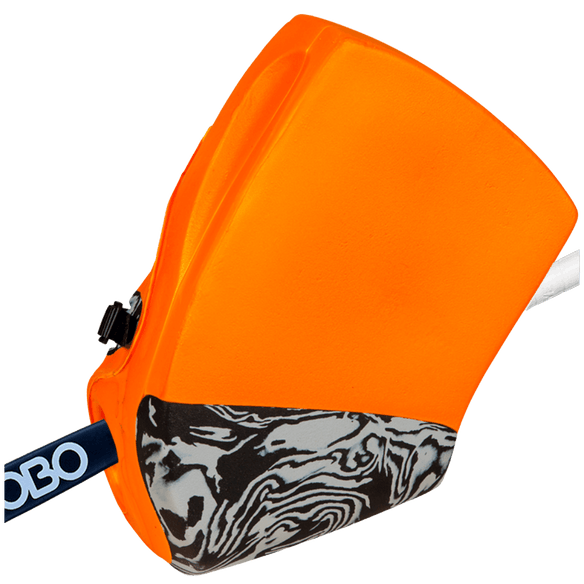 OBO | OBO ROBO PLUS Hand Protector Right Orange | ROBO PLUS Hand Protector Right Orange - Orange / Medium | Total Hockey