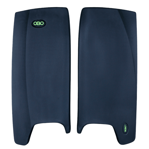 OBO | OBO ROBO PLUS Legguards Black | ROBO PLUS Legguards Black - Medium / Black | Total Hockey