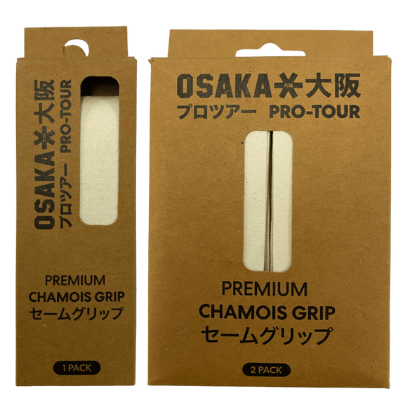 OSAKA Hockey | OSAKA Hockey Premium Chamois Grip | Premium Chamois Grip - White / 1 Pack | Total Hockey
