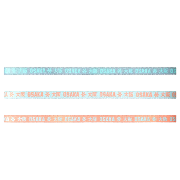 OSAKA Hockey | OSAKA Hockey Elastic Hairband Pack - Non Slip | Elastic Hairband Pack - Non Slip - Yin (True Orange) | Total Hockey