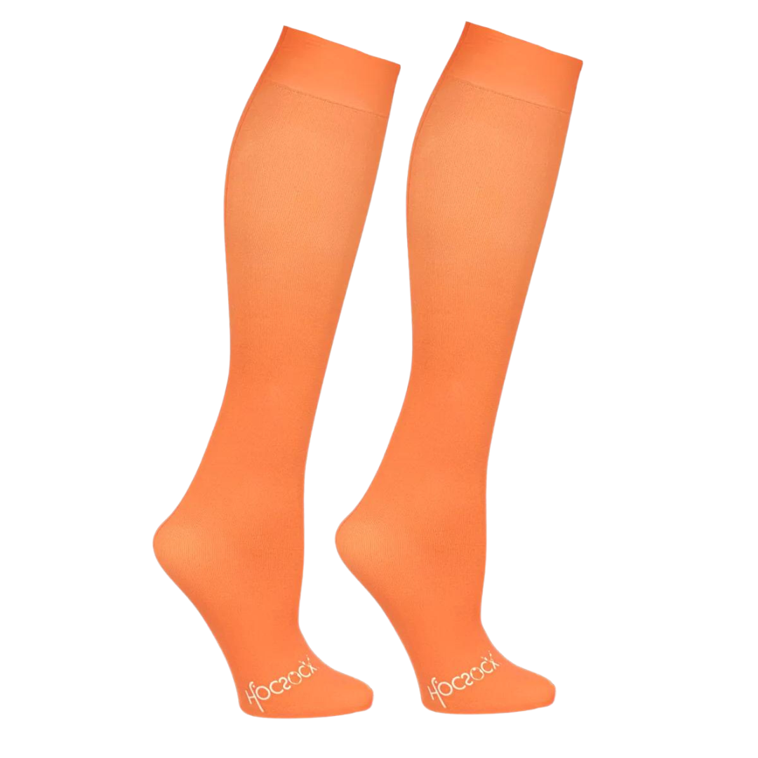 Orange Sherbet Performance Liner Sport Socks