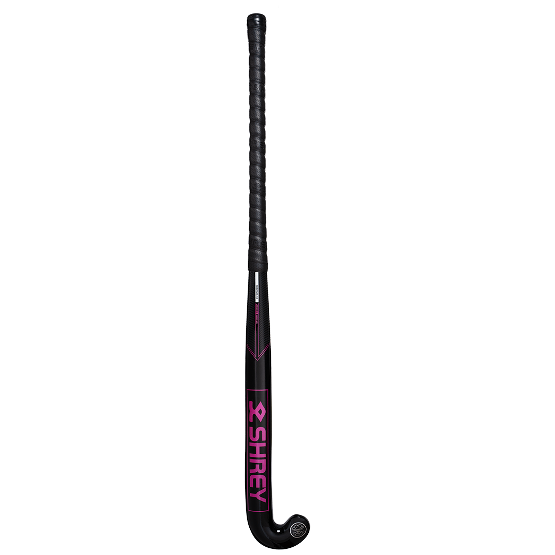 Shrey Hockey | Shrey Hockey Chroma 10 Black/Pink (2025) | Chroma 10 Black/Pink (2025) - 36.5" Light | Total Hockey