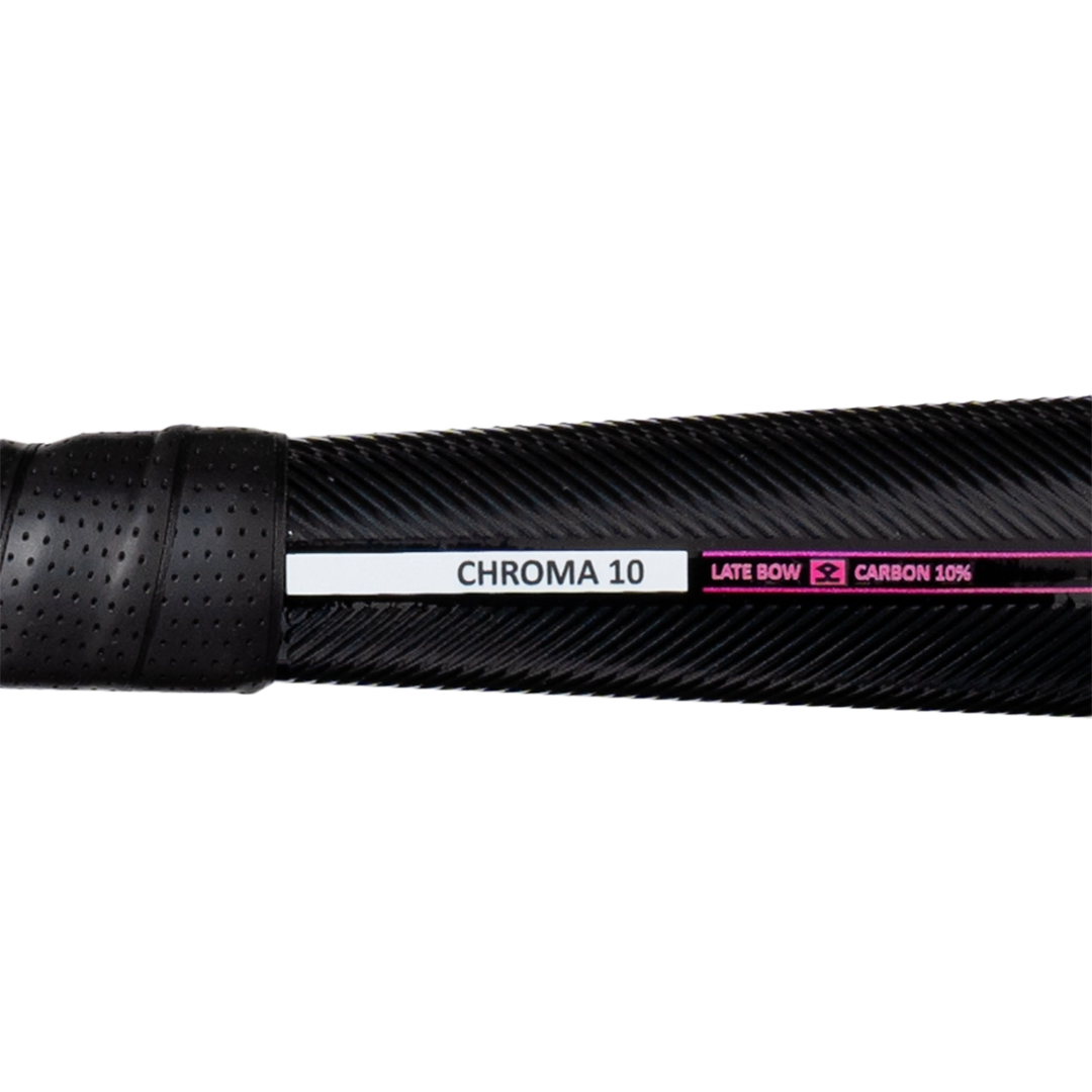 Shrey Hockey | Shrey Hockey Chroma 10 Black/Pink (2025) | Chroma 10 Black/Pink (2025) - 36.5" Light | Total Hockey