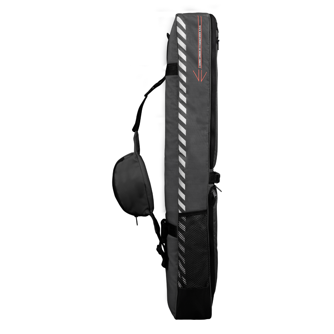 Shrey Hockey | Shrey Hockey Urban 25 Compact Stick Bag | Urban 25 Compact Stick Bag - Black | Total Hockey