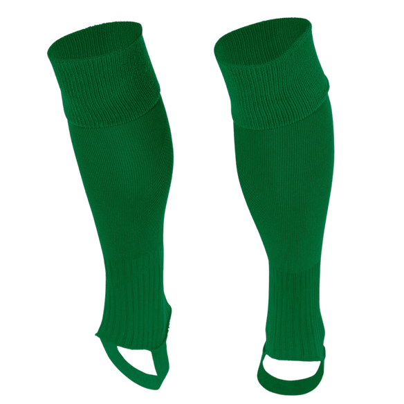 Stanno Socks | Stanno Socks Uni Footless Sock Green | Uni Footless Sock Green - Mini | Total Hockey