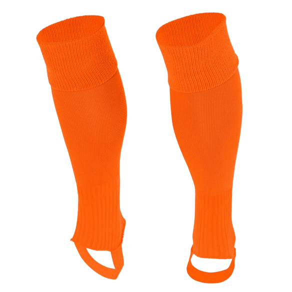 Stanno Socks | Stanno Socks Uni Footless Sock Orange | Uni Footless Sock Orange - Mini | Total Hockey