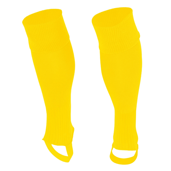 Stanno Socks | Stanno Socks Uni Footless Sock Yellow | Uni Footless Sock Yellow - Mini | Total Hockey