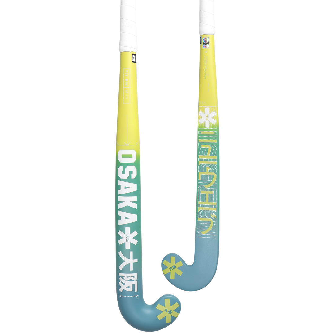 Mid Bow GF Jr - Retro Blue/Shadow Lime Gradient (2025)