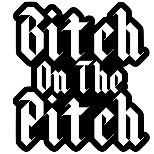 Redhead | Redhead 'Bitch On The Pitch' Sticker | 'Bitch On The Pitch' Sticker - Default Title | Total Hockey