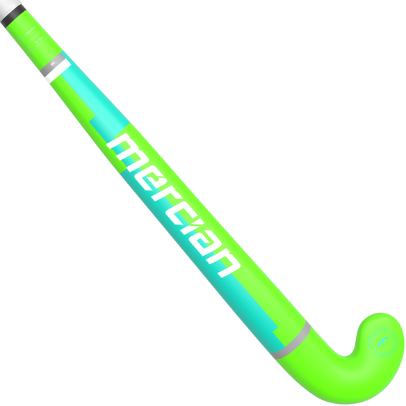 Mercian Hockey | Mercian Hockey Genesis Wood Neon Aqua | Genesis Wood Neon Aqua - 22" Light | Total Hockey