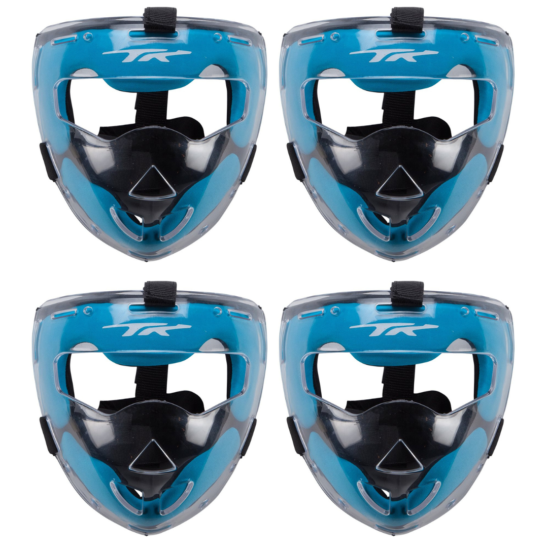 Total 3.1 Player's Mask - Pack Of 4 Blue