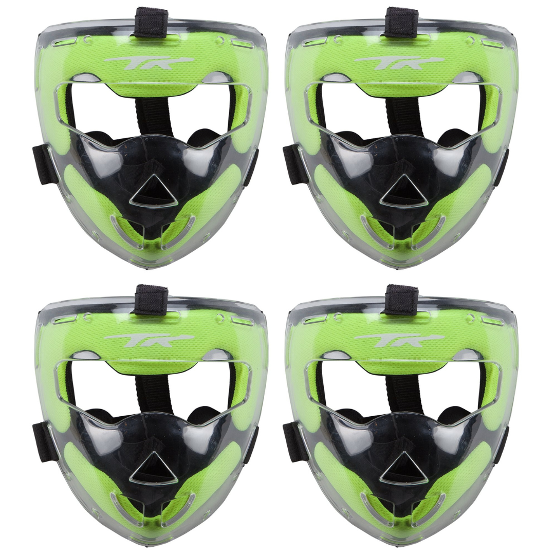 Total 3.1 Player's Mask - Pack Of 4 Lime