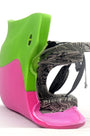 OBO | OBO HI REBOUND Legguards Green Wing/Red | HI REBOUND Legguards Green Wing/Red - Green Wing/Red / Medium | Total Hockey