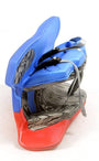OBO | OBO HI REBOUND Legguards Red Wing/Red | HI REBOUND Legguards Red Wing/Red - Medium / Red Wing/Red | Total Hockey